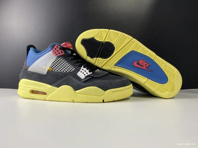 Rep Onekick JORDAN NOIR UNION AIR OFF DC9533-001 RETRO 4 0603